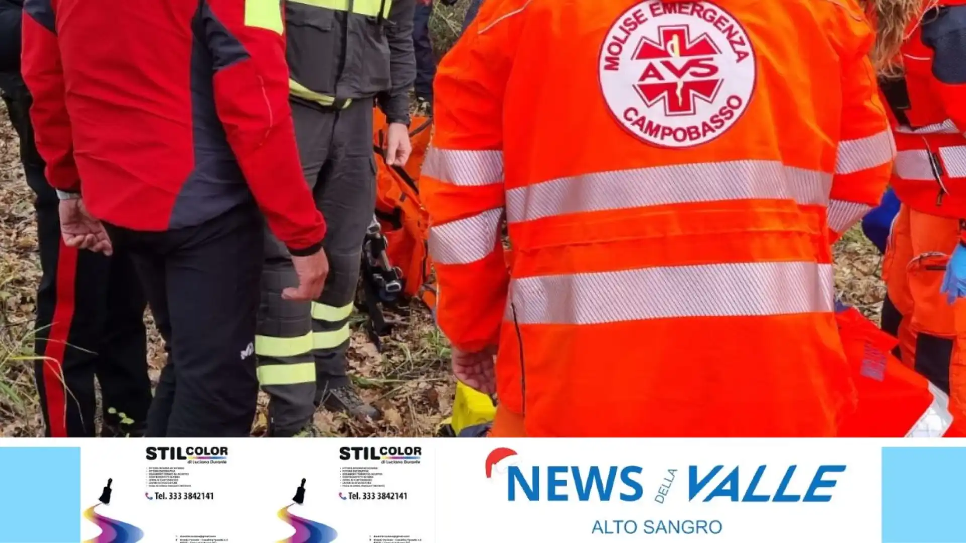 Trivento: Soccorso Alpino allertato per soccorso ad una donna ferita nell'agro di Trivento. Persona recuperata.